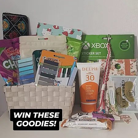 Win a basket of goodies!