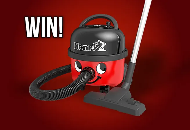 Prize image for Win a limited edition Henry vacuum cleaner