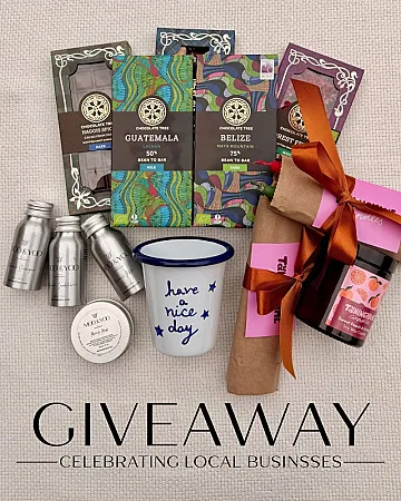 Prize image for Win a hair care, chocolate, candle & tumbler bundle