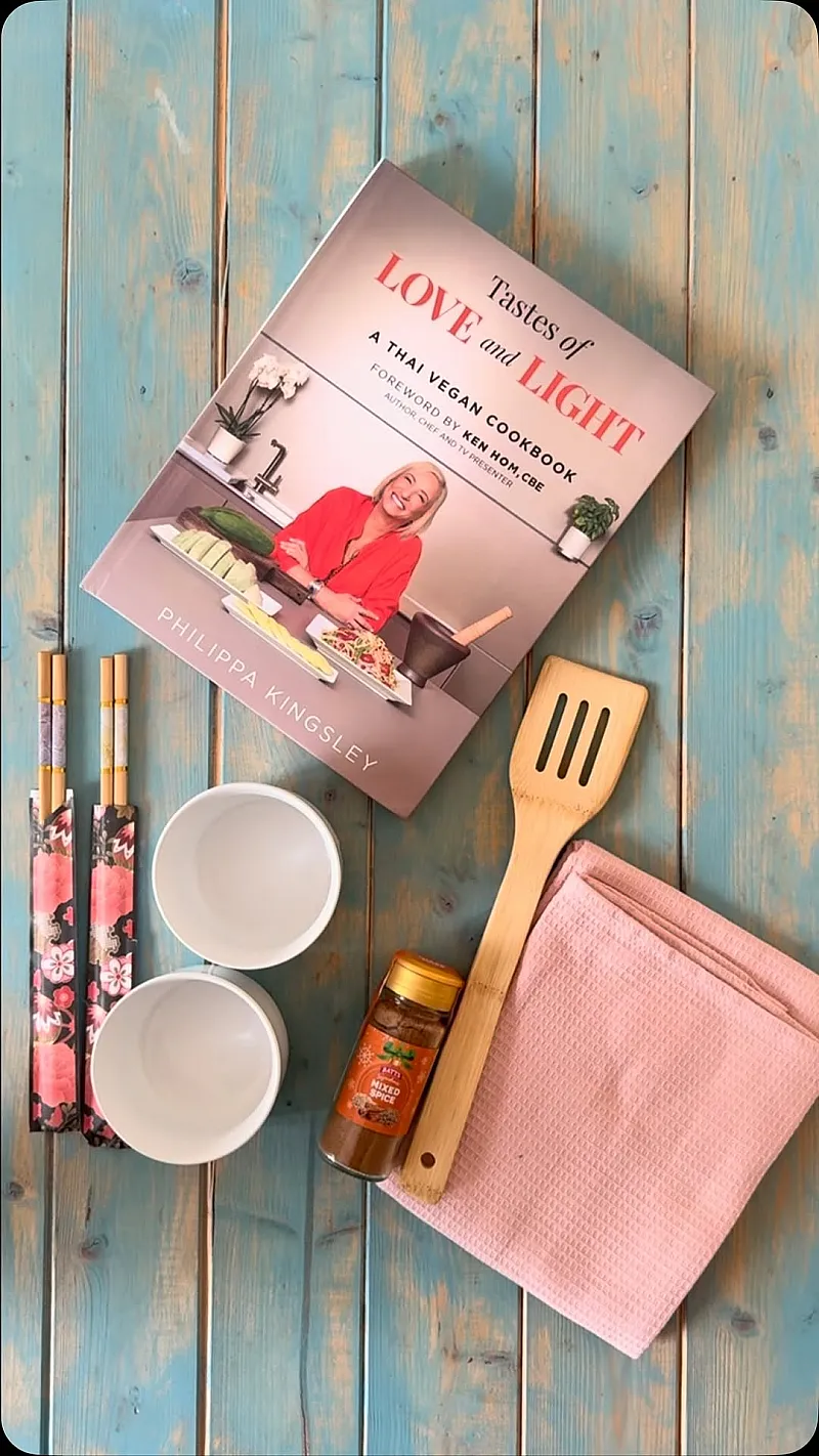 Win Taste of Love and Light a Thai Vegan Cookbook