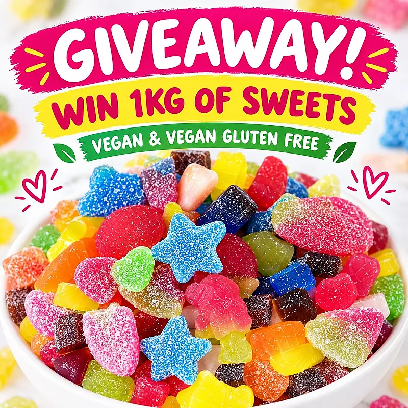 Win a Massive 1kg Pouch of Vegan and Gluten-Free Pick & Mix Sweets