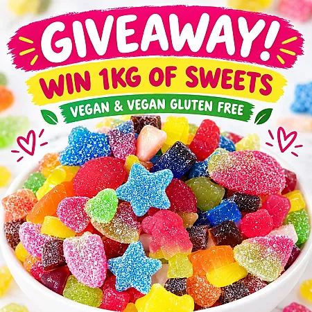 Prize image for Win a Massive 1kg Pouch of Vegan and Gluten-Free Pick & Mix Sweets