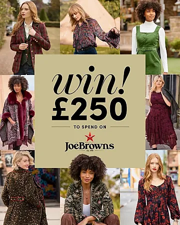 Win £250 to Spend on Joe Browns!