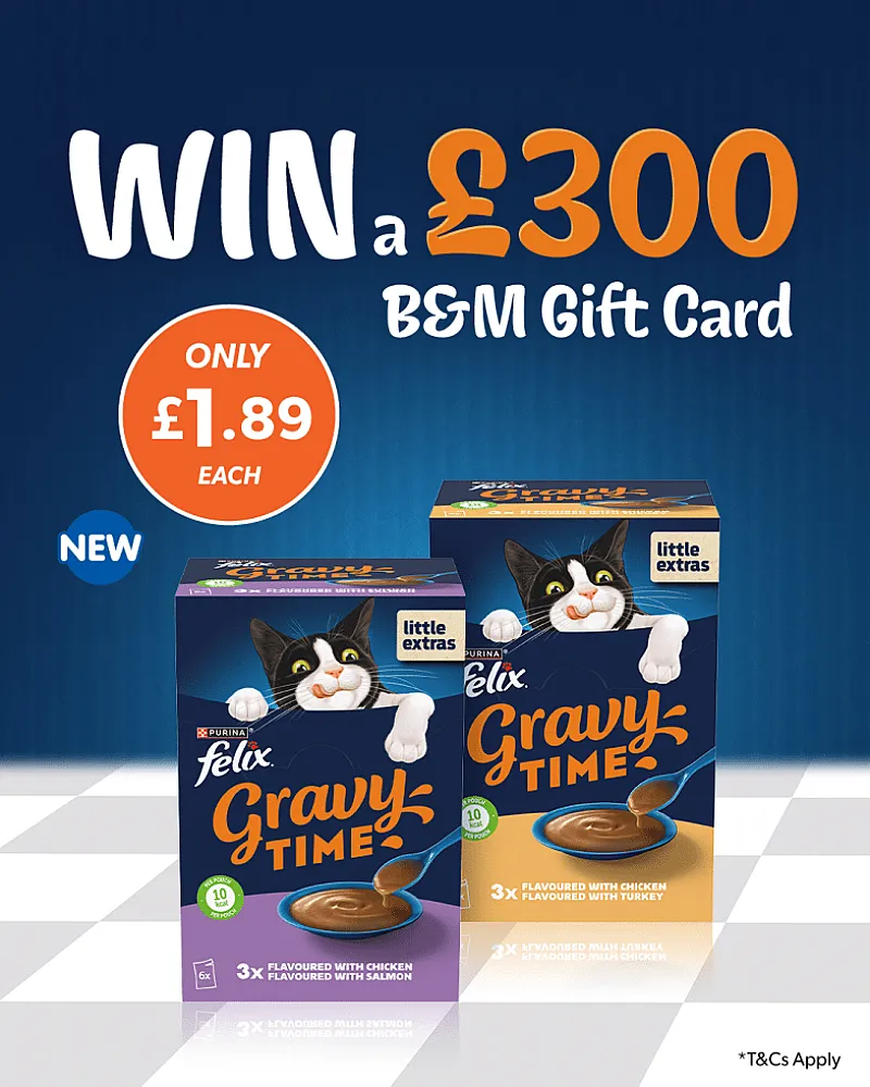 Win a £300 B&M Gift Card