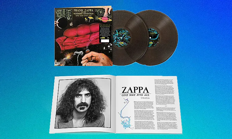 Win Frank Zappa’s ‘One Size Fits All’ On Black Glitter Vinyl