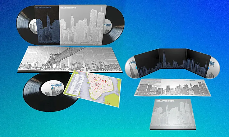 Prize image for Win deluxe CD and LP editions of Beastie Boys’ "To The 5 Boroughs"