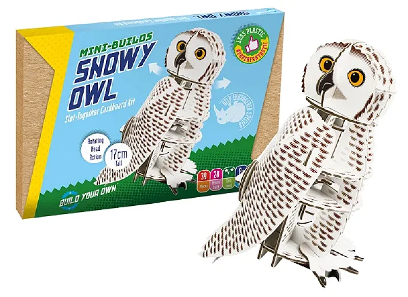 Win 1 of 5 Build Your Own Snowy Owl kits