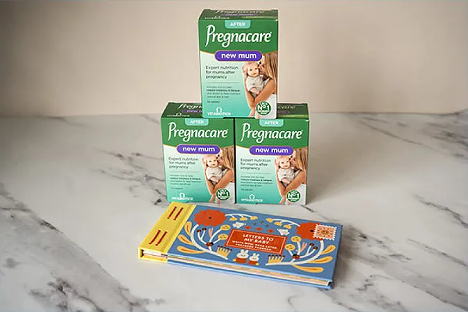 Prize image for Win Pregnancy Vitamins and Baby Book