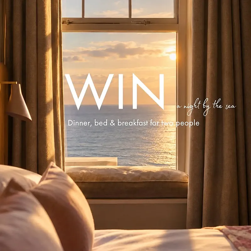 Win a Dinner, Bed & Breakfast Stay for Two in Cornwall