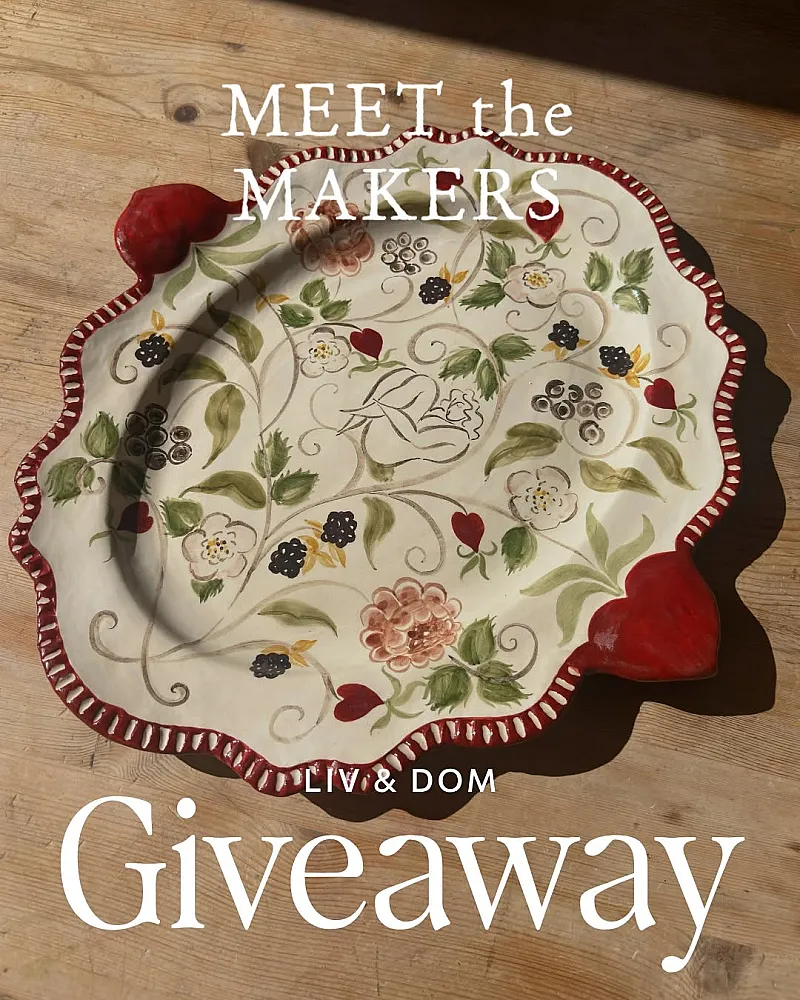 Win a one-of-a-kind Rosehip Platter