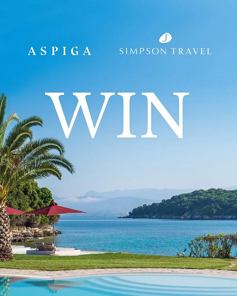 Win a week in Corfu, May 2027