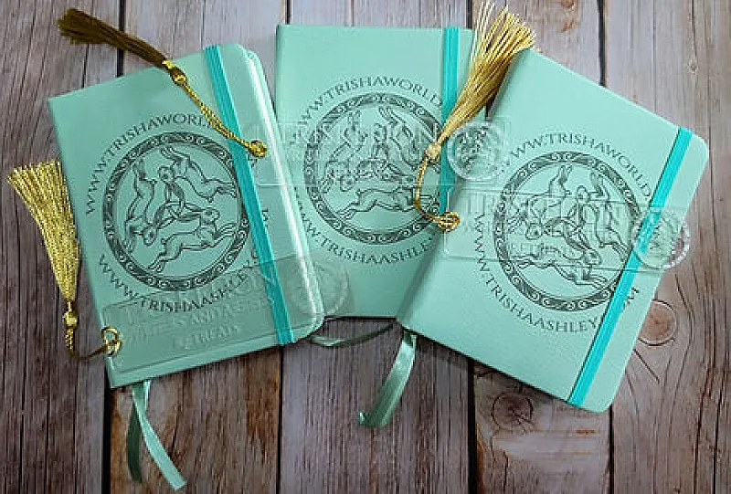 Win 1 of 3 Trisha Ashley Notebooks + Bookmarks