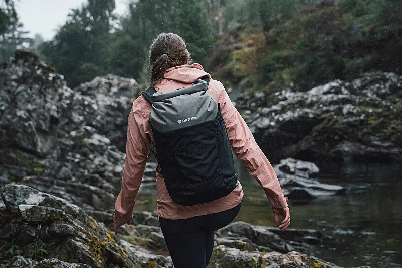 Win Ortlieb Duffle and Daypack with Books and Magazine Subscription