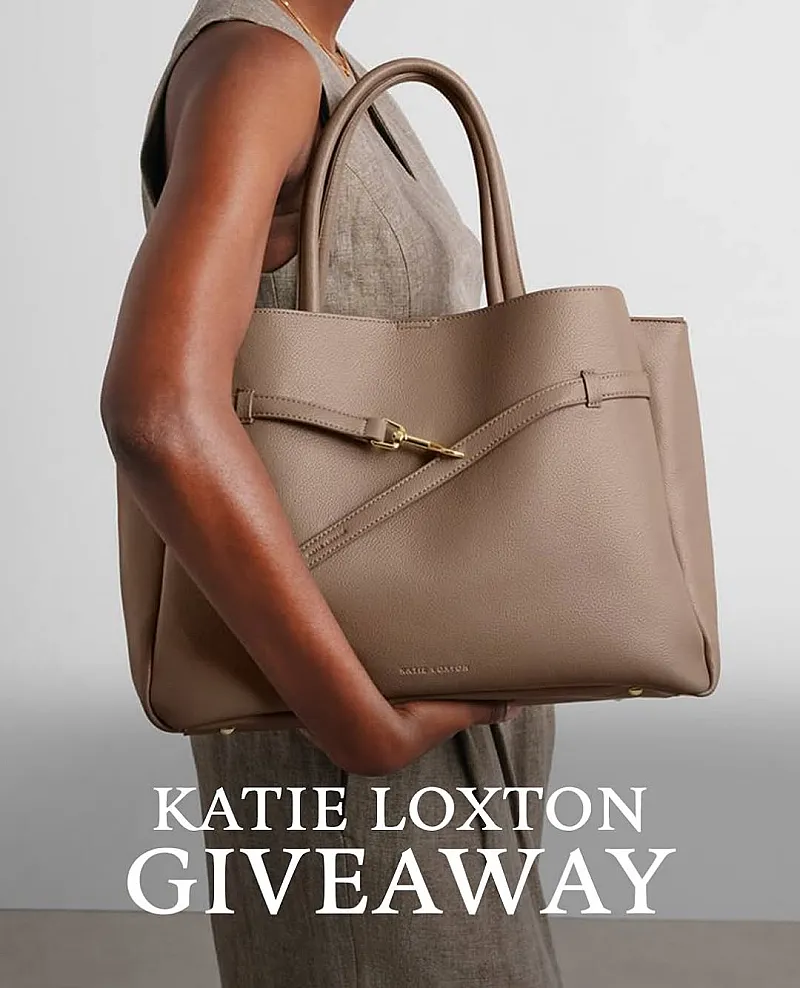 Win a Katie Loxton Maddie Work Tote Bag in Mocha
