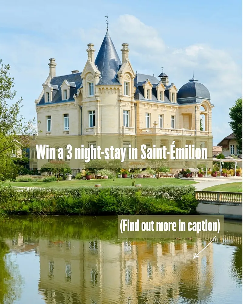 Win an Incredible Stay in Saint-Emilion at the Château Hôtel Grand Barrail