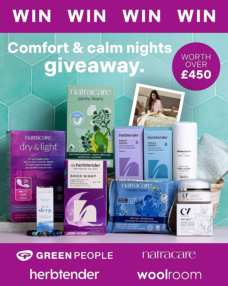 Win a luxury comfort bundle for Menopause Awareness Month