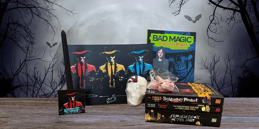 Prize image for Win a Spooktacular Skulduggery Pleasant Halloween Bundle
