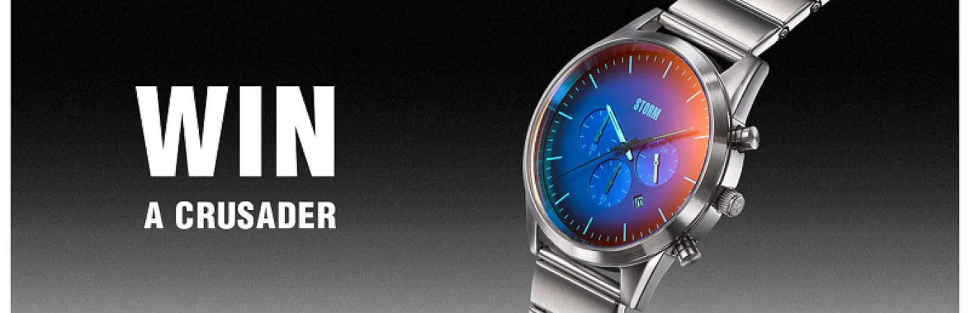 Prize image for Win a Storm Crusader Blue Watch