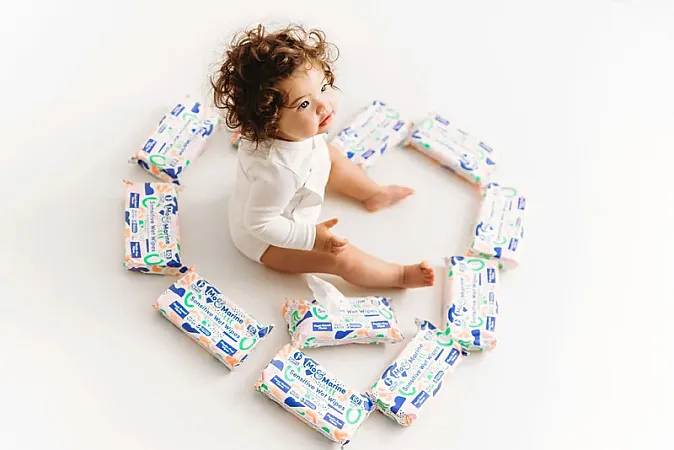 Prize image for Win a year's supply of award winning Mo & Marine sensitive wet wipes