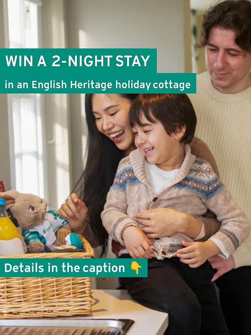 Win a 2-night stay in an English Heritage holiday cottage