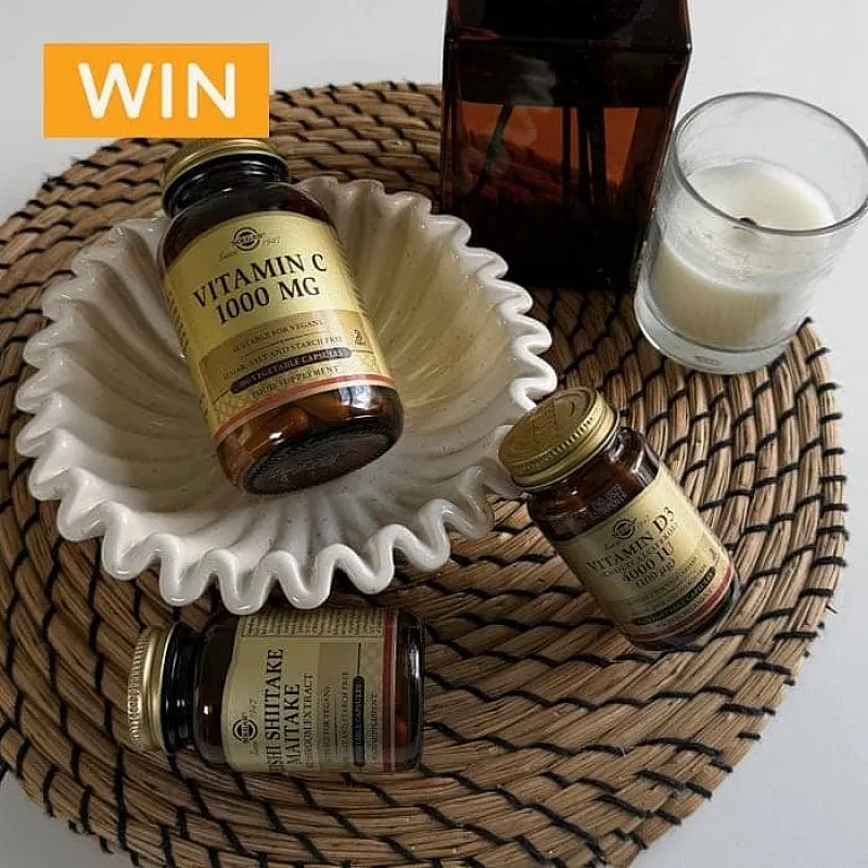 Win a 3-Month Solgar Bundle worth over £215