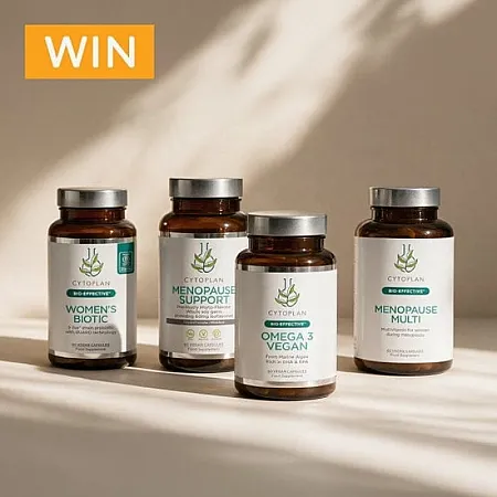 Prize image for Win a Cytoplan Menopause Bundle worth over £109