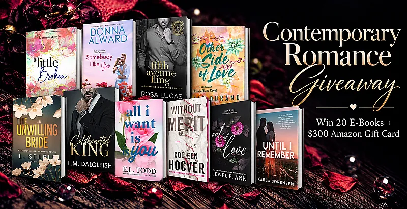 Win 20 eBooks and a $300 Amazon Gift Card