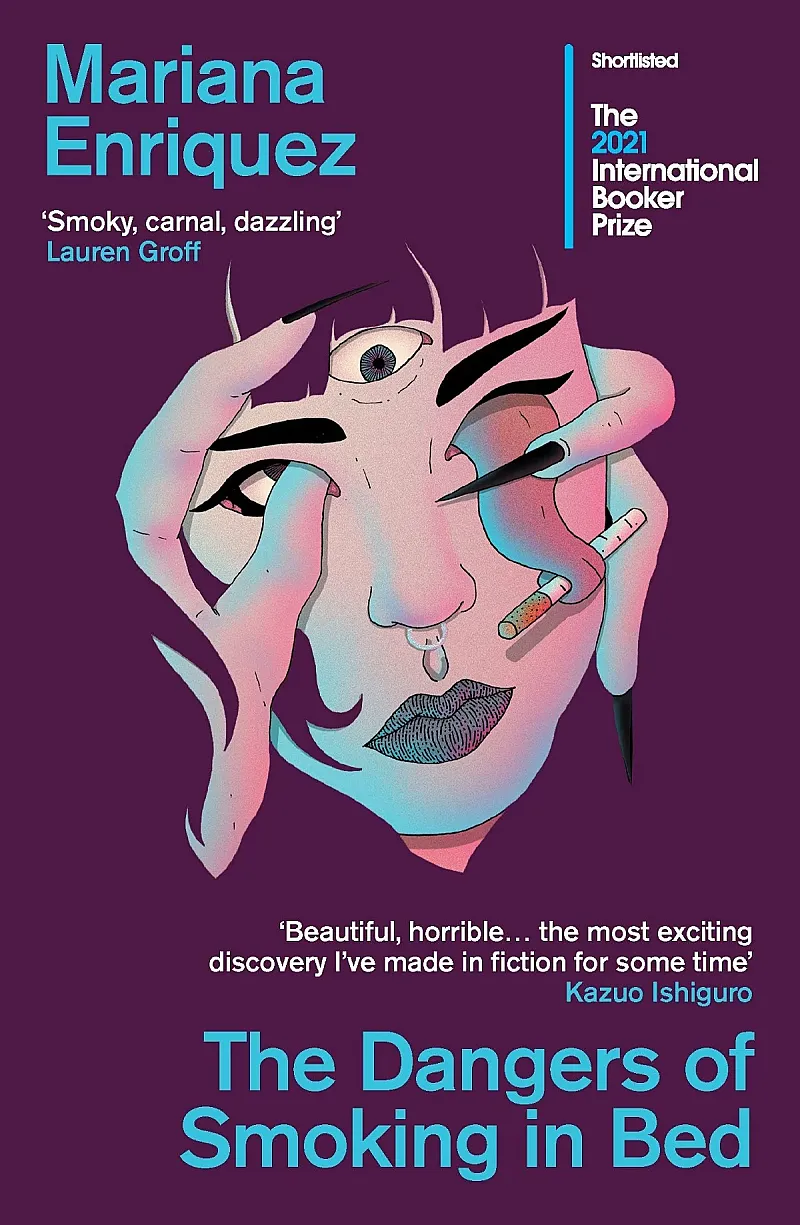 Win a copy of Mariana Enríquez's The Dangers of Smoking in Bed & a Booker Prizes tote bag