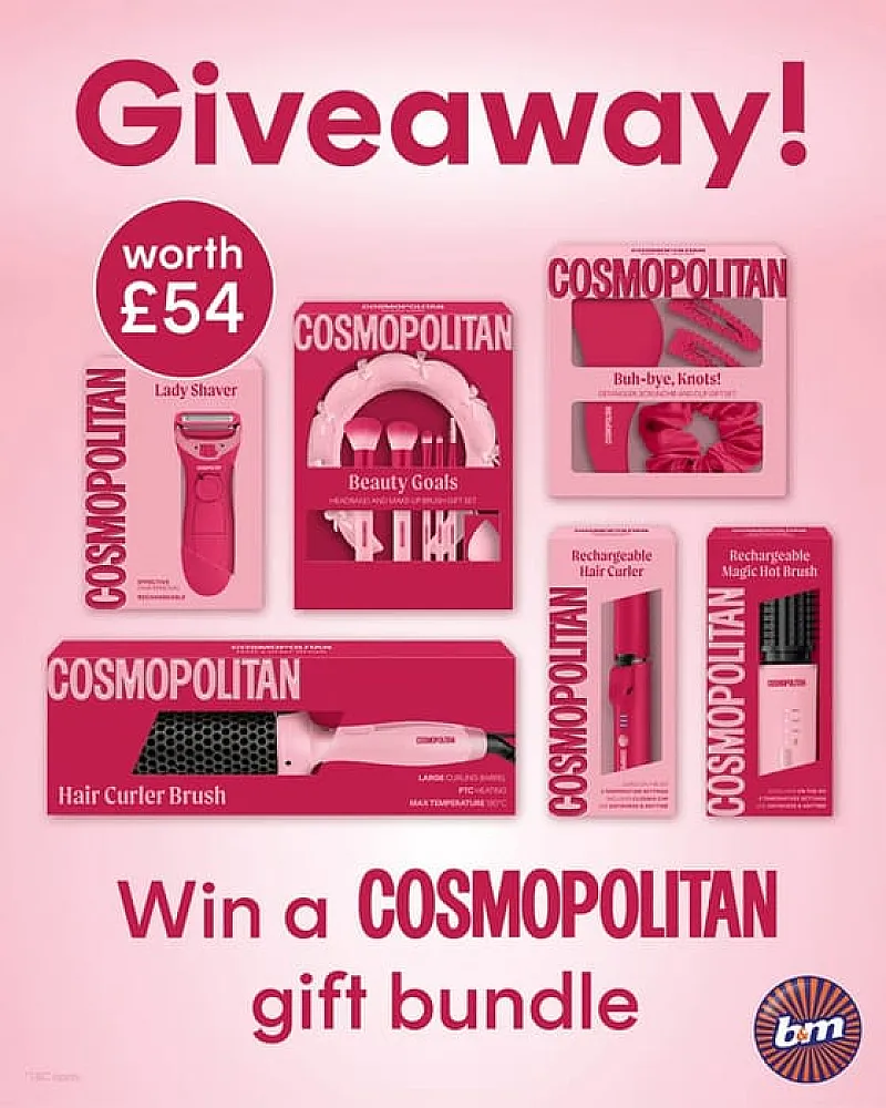 Win a Cosmopolitan Gift Bundle worth £54!