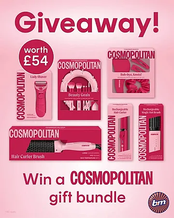 Prize image for Win a Cosmopolitan Gift Bundle worth £54!