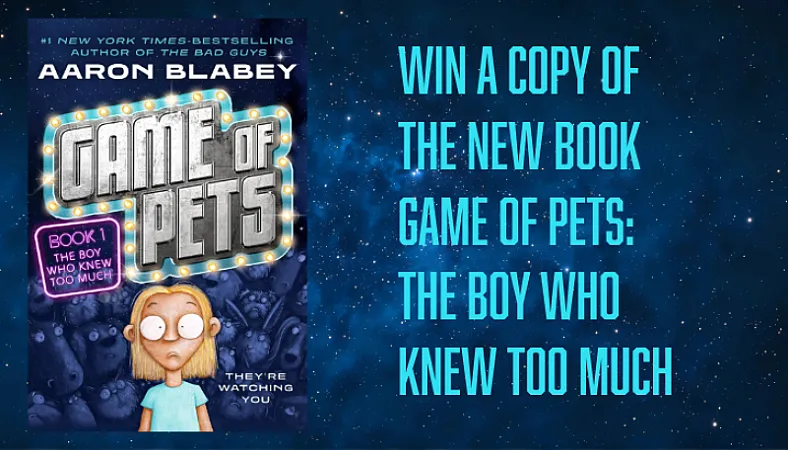 Win 1 of 5 copies of the new book Game Of Pets: The Boy Who Knew Too Much