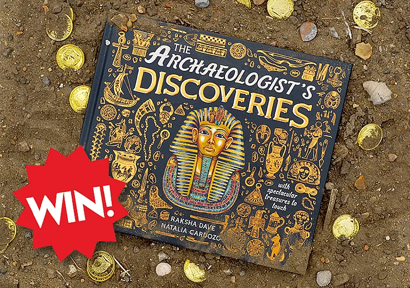 Win 1 of 5 signed copies of The Archaeologist's Discoveries