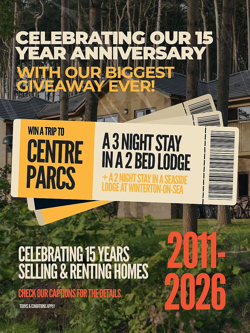 Win a 3 Night Stay at Any Centre Parcs in the UK
