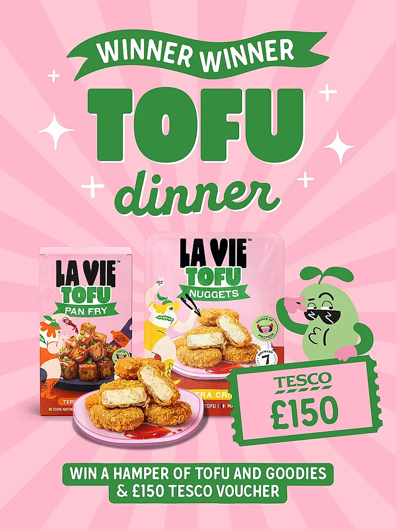 Win a La Vie Tofu Hamper plus £150 Tesco Voucher
