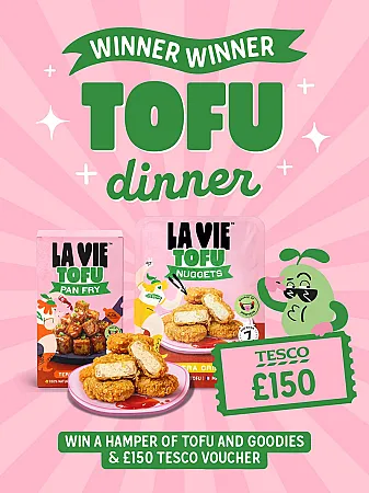Prize image for Win a La Vie Tofu Hamper plus £150 Tesco Voucher