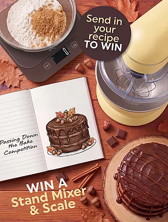 Prize image for Win a Salter British Bakes mixer and/or scale