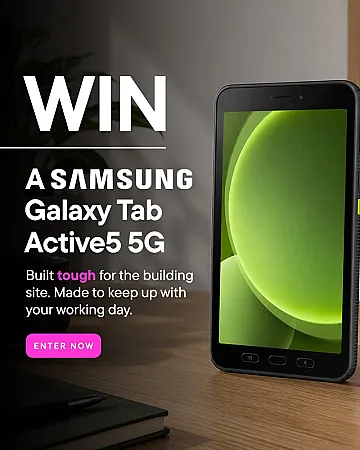 Prize image for Win a Samsung Galaxy Tab Active5 5G