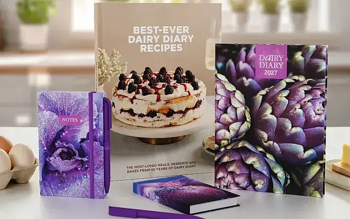 Prize image for Win a 2027 Dairy Diary & Best Ever Recipes Cookbook Bundle