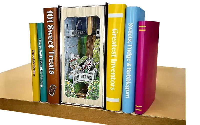 Win a Charlie and the Chocolate Factory Book Nook
