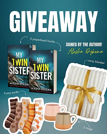 Prize image for Win a Signed Copy of The Twin Sister, Blanket, Mugs and Socks