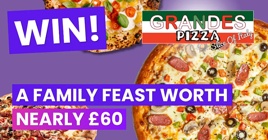 Win a free pizza this Friday
