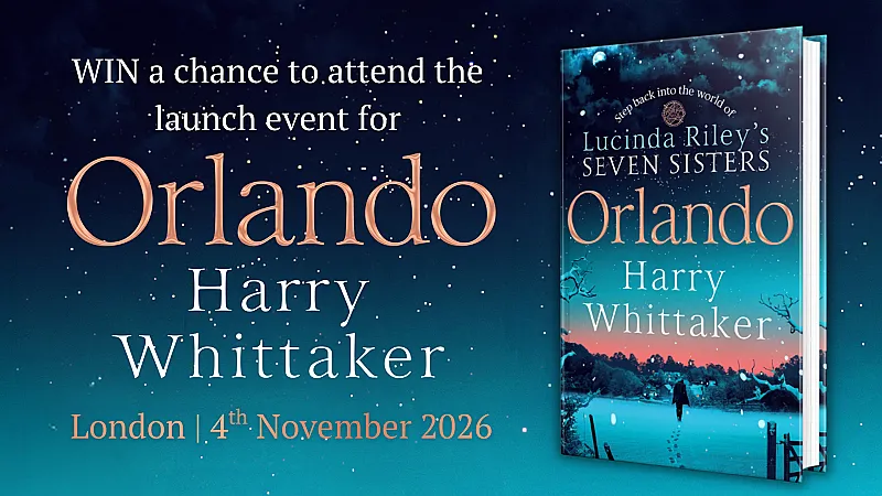 Win tickets to the launch of Lucinda Riley's Orlando in London