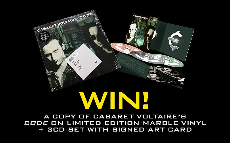 Win Cabaret Voltaire’s "CODE" on Vinyl + Triple CD + Signed Art Card