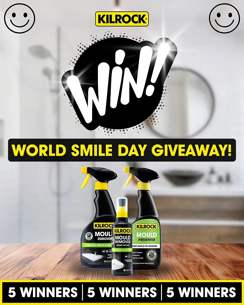Win a Kilrock Mould Removal Bundle