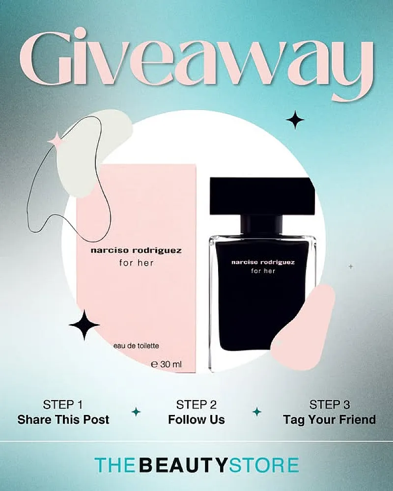 Win Narciso Rodriguez for Her Eau De Toilette Spray!