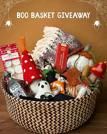 Prize image for Win a Halloween-themed home bundle worth over £170