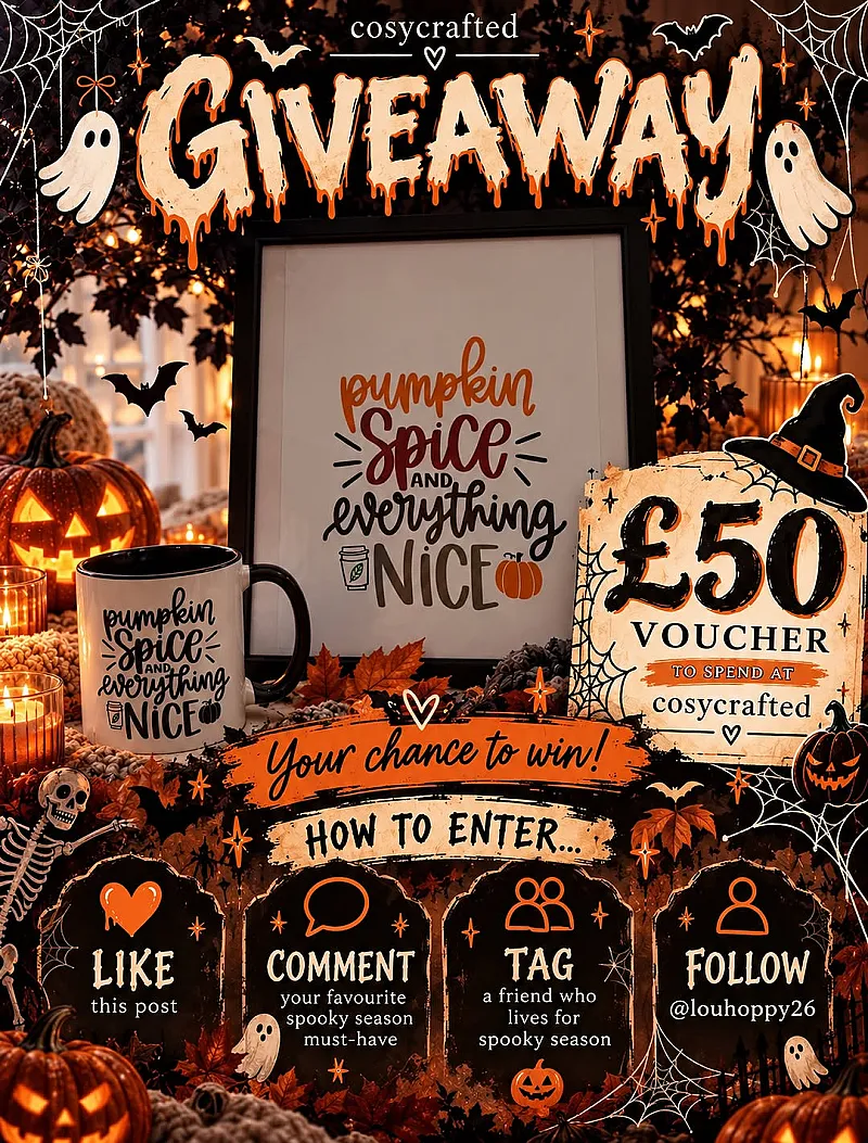 Win £50 to spend on whatever takes your fancy