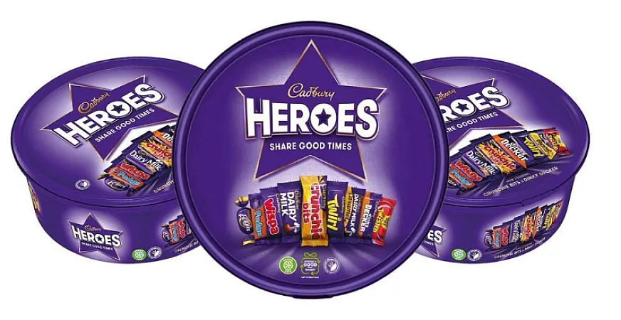 Win 1 of 30 Cadbury Heroes Chocolate Tubs