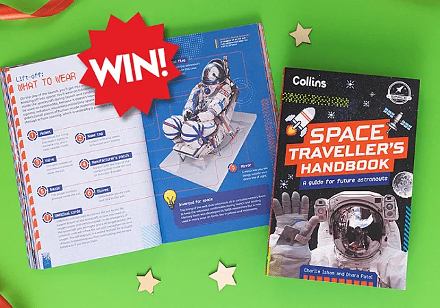 Win 1 of 5 copies of the Space Traveller's Handbook