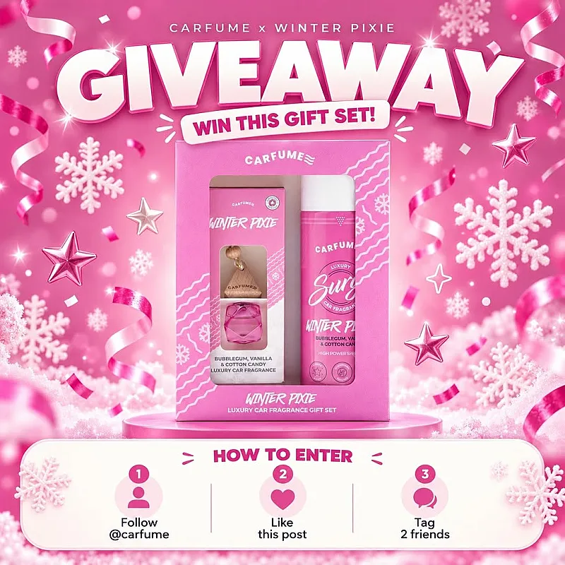 Win a Carfume Winter Pixie Gift Set